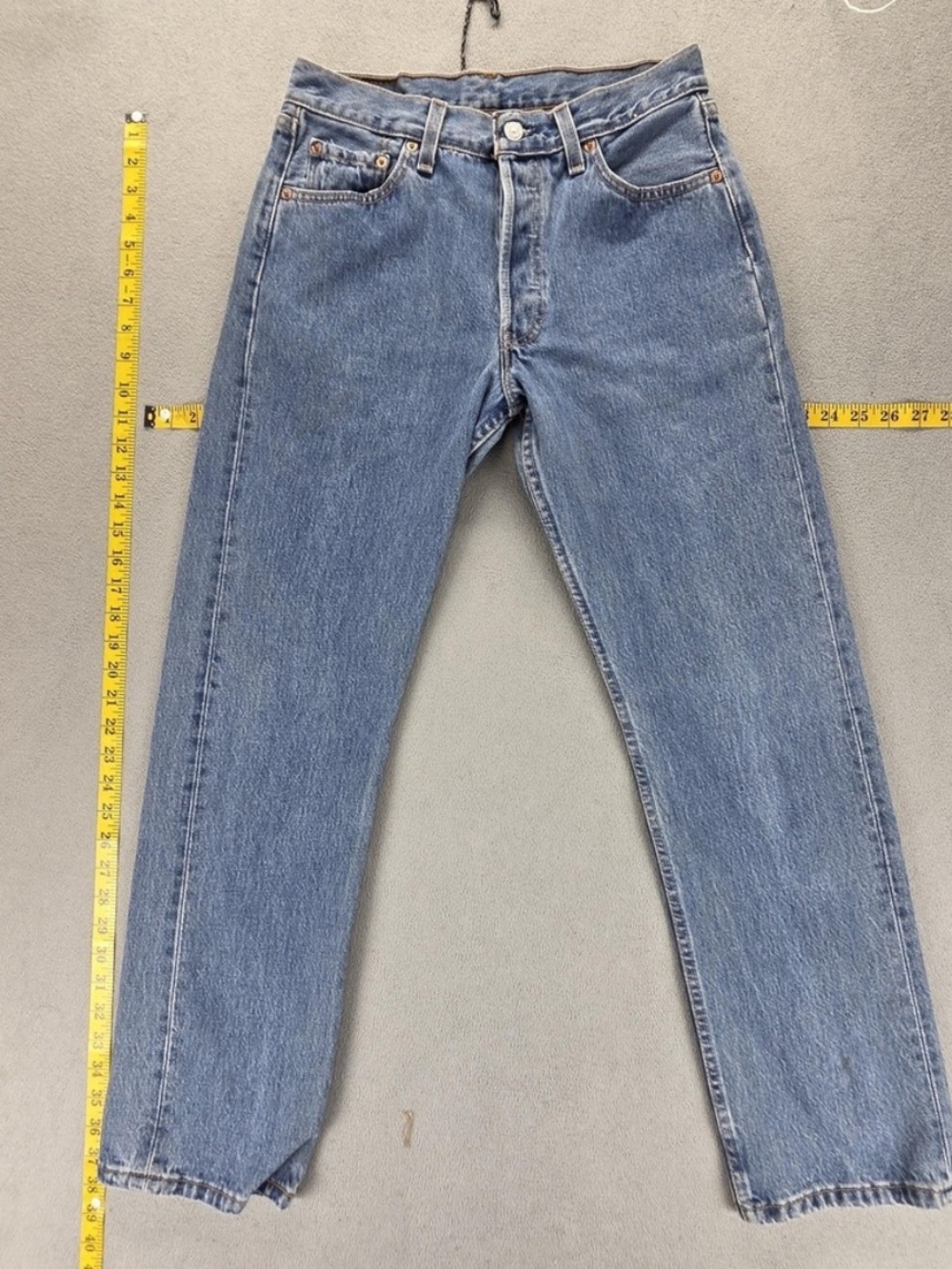 Levi's Men Slim Straight Jeans - Light Blue Denim